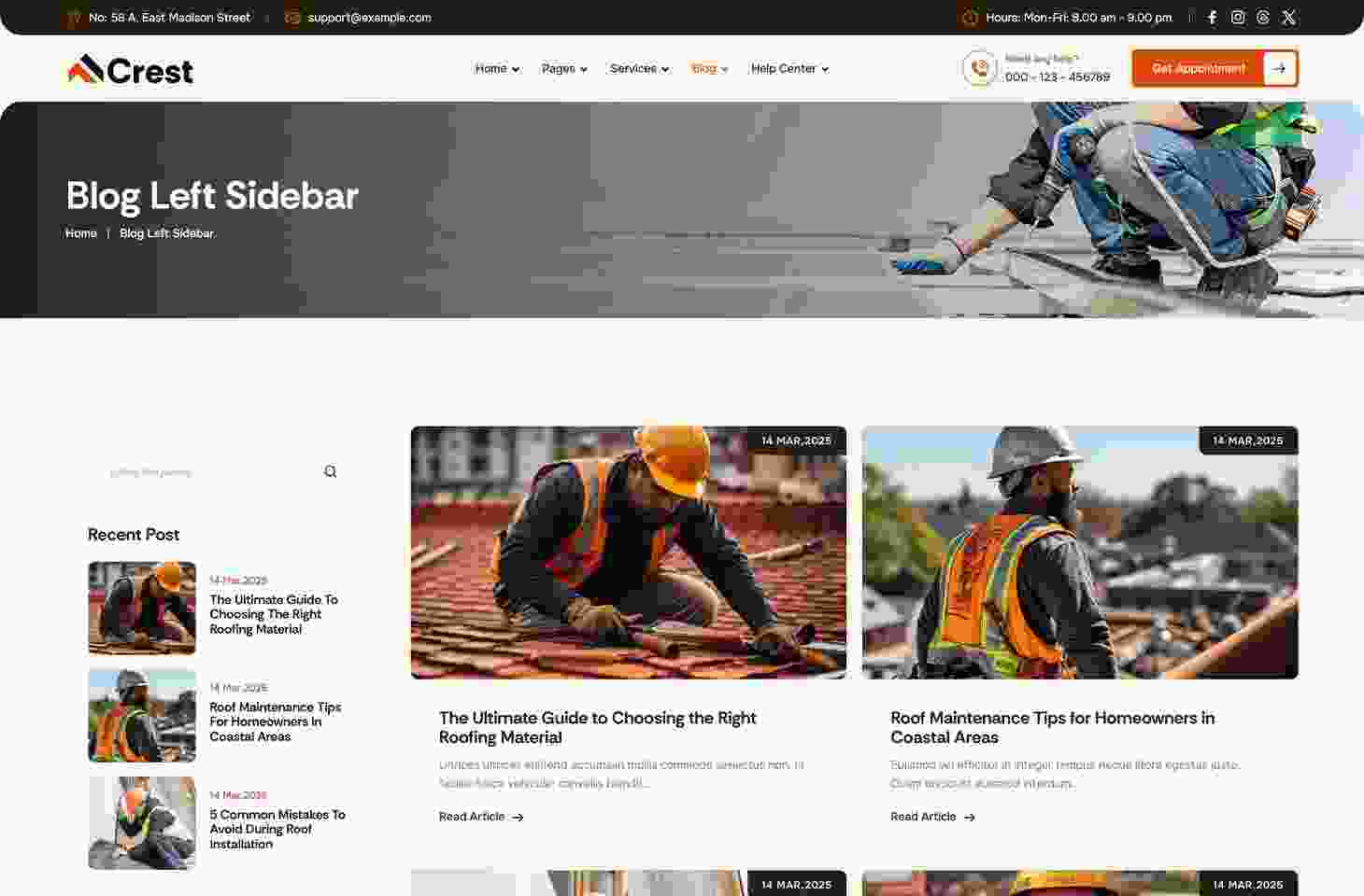 Blog-left-sidebar