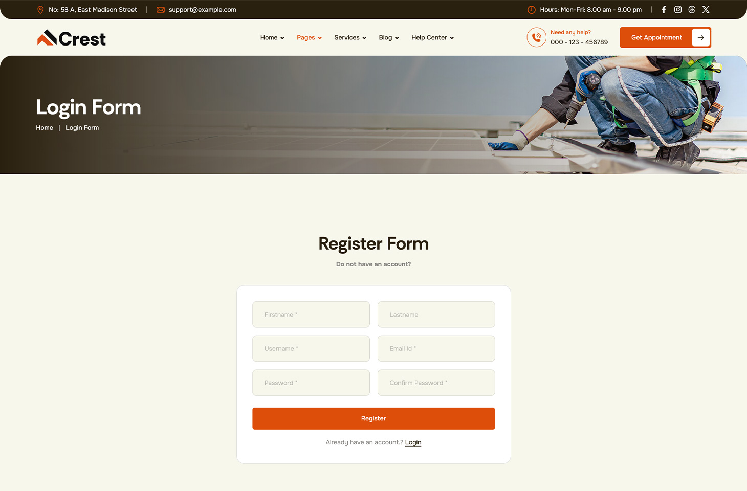 login